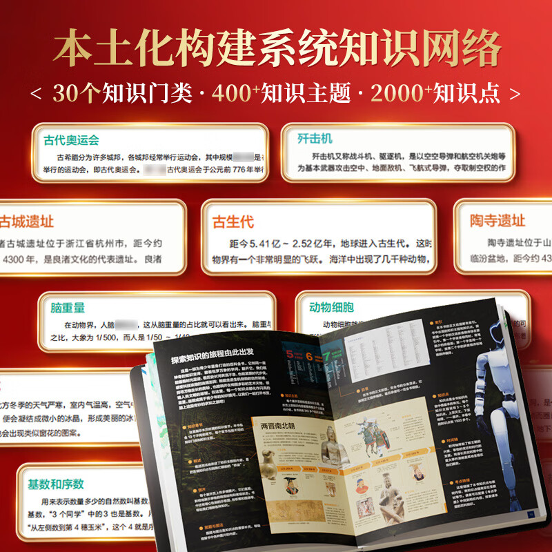 CCTVCOM China Children's Encyclopedia Collector's Edition Year of the Horse New Year Brushed Commemorative Edition Hardcover Comes with Test Points Manual + Stickers Full-color Knowledge Growth Popular Science Readings Picture Books Extracurricular Reading China Encyclopedia Publishing House SG China Children's Encyclopedia Collector's Edition