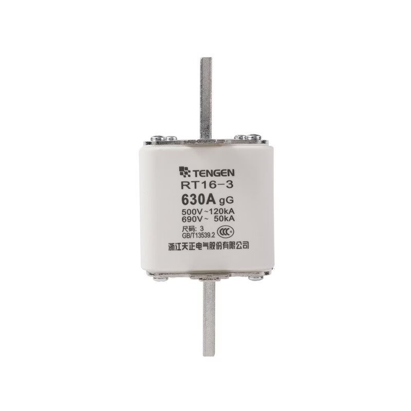 TENGEN Tianzheng fuse core square tube knife fuse NT3 fuse RT36-3 400A 630A RT16-3(NT3)_500A