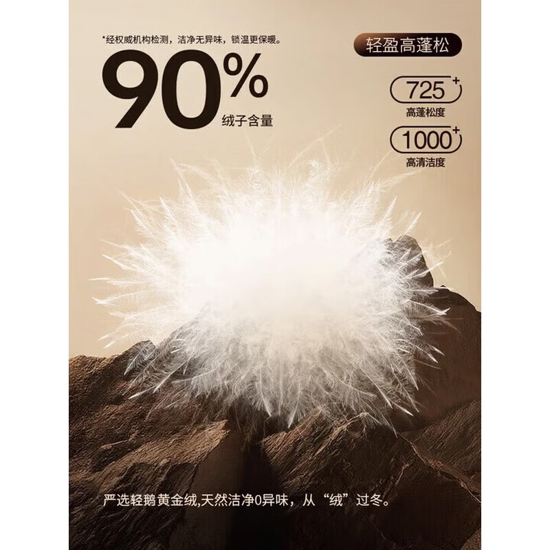 Septwolves Extra Thick Goose Down Down Jacket Men's Winter Hooded Removable Waterproof Goose Down Thick Graphene Warmth