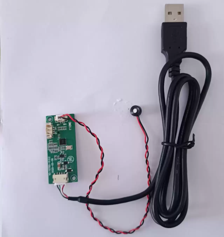 USB microphone module supports echo cancellation with speaker acquisition interface and 1 meter data cable