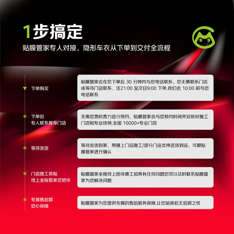 Chexiaomiao C80 invisible car film 8.5mil full body film TPU anti-scratch (anti-paint corrosion) protective film Audi Tesla Xiaomi YU7 - construction included