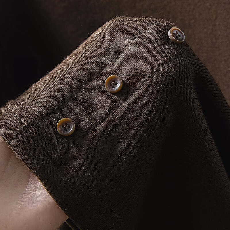 Cypress half-high collar solid color brushed bottoming shirt for women 2025 winter new design loose casual top