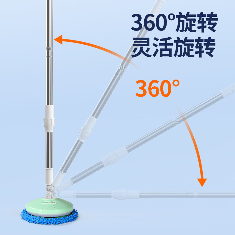 German electric window cleaning robot glass mop artifact fully automatic home ceiling window mopping and floor cleaning upgraded wireless electric car wash mop with scraper *360 retractable pole royal blue