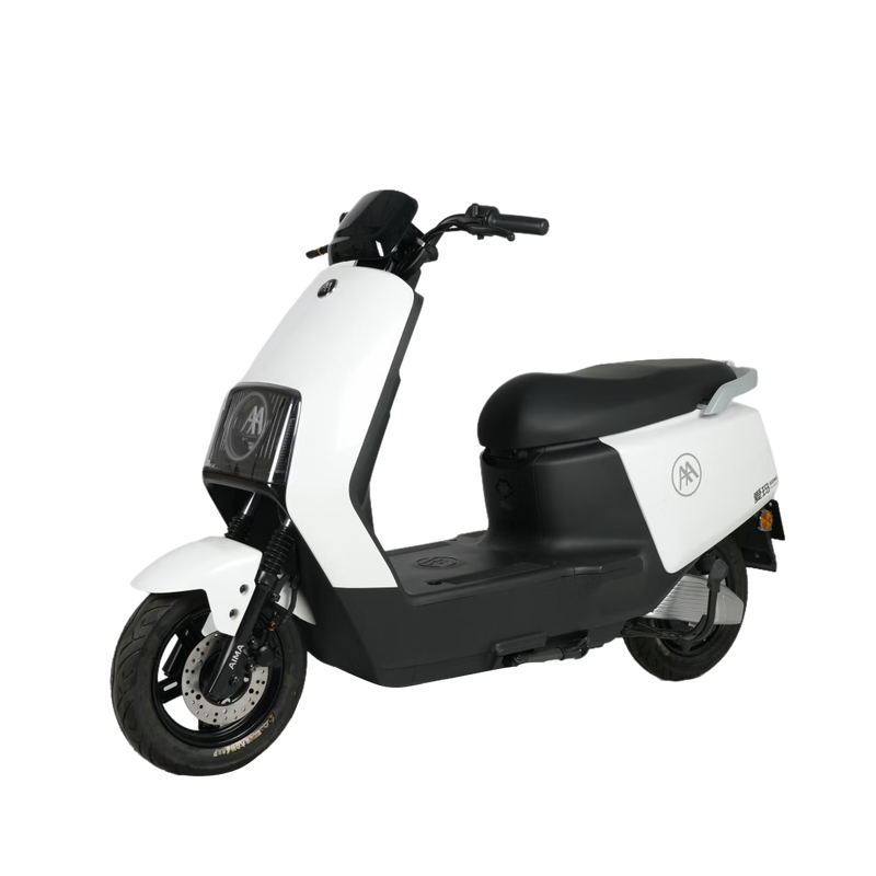 Emma electric motorcycle, Phaeton, long battery life, high power, intelligent APP control, 72V battery, lightweight, high-speed battery car, big brand, extremely cool Emma electric car, electric motorcycle, bright white