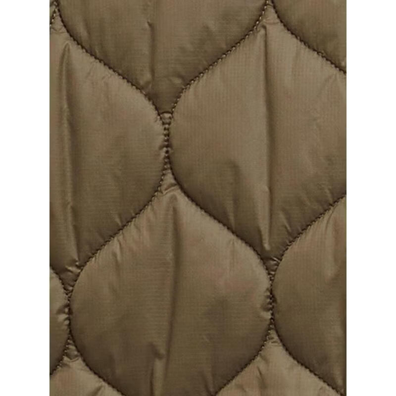 Barbour men's jacket warm windproof quilted plus velvet autumn and winter outdoor casual braun one size | M