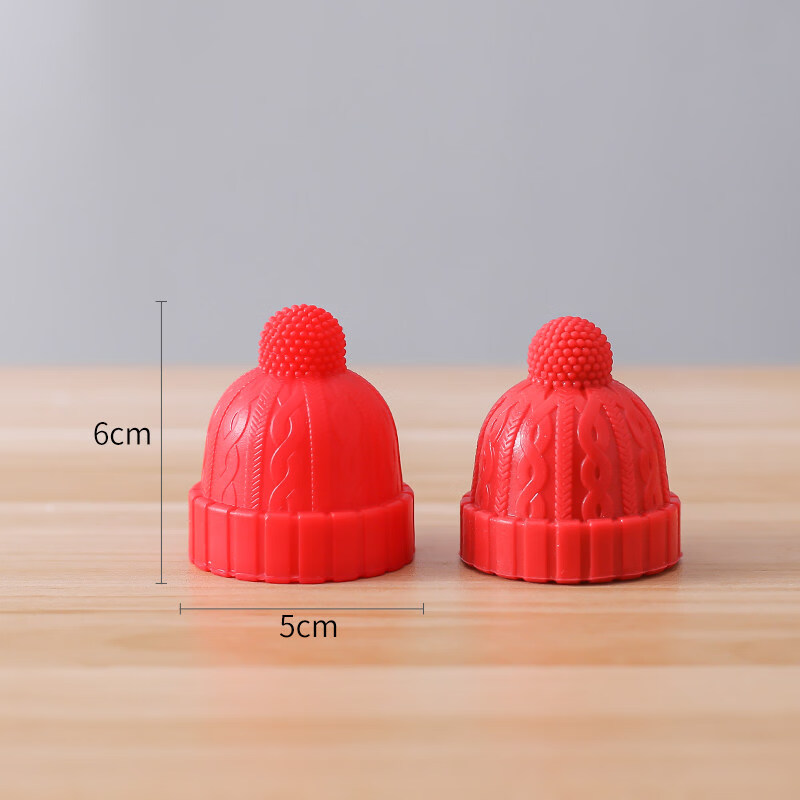 ZOZX Little Red Riding Hood red wine bottle stopper household creative silicone personalized glass seal bottle stopper Internet celebrity champagne leak-proof wine stopper red wine stopper 2 pack