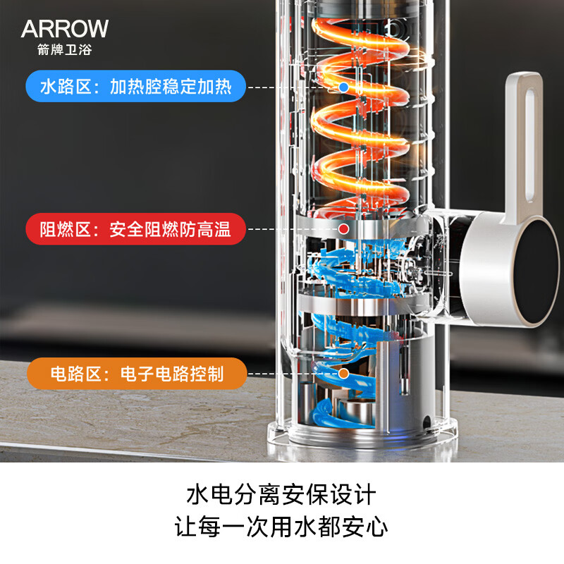 Wrigley electric hot water faucet variable frequency constant temperature instantaneous water heater heating faucet kitchen home bathroom