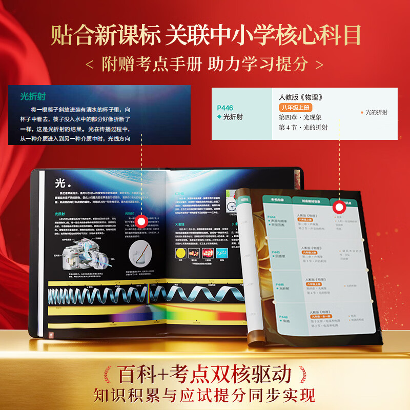 CCTVCOM China Children's Encyclopedia Collector's Edition Year of the Horse New Year Brushed Commemorative Edition Hardcover Comes with Test Points Manual + Stickers Full-color Knowledge Growth Popular Science Readings Picture Books Extracurricular Reading China Encyclopedia Publishing House SG China Children's Encyclopedia Collector's Edition