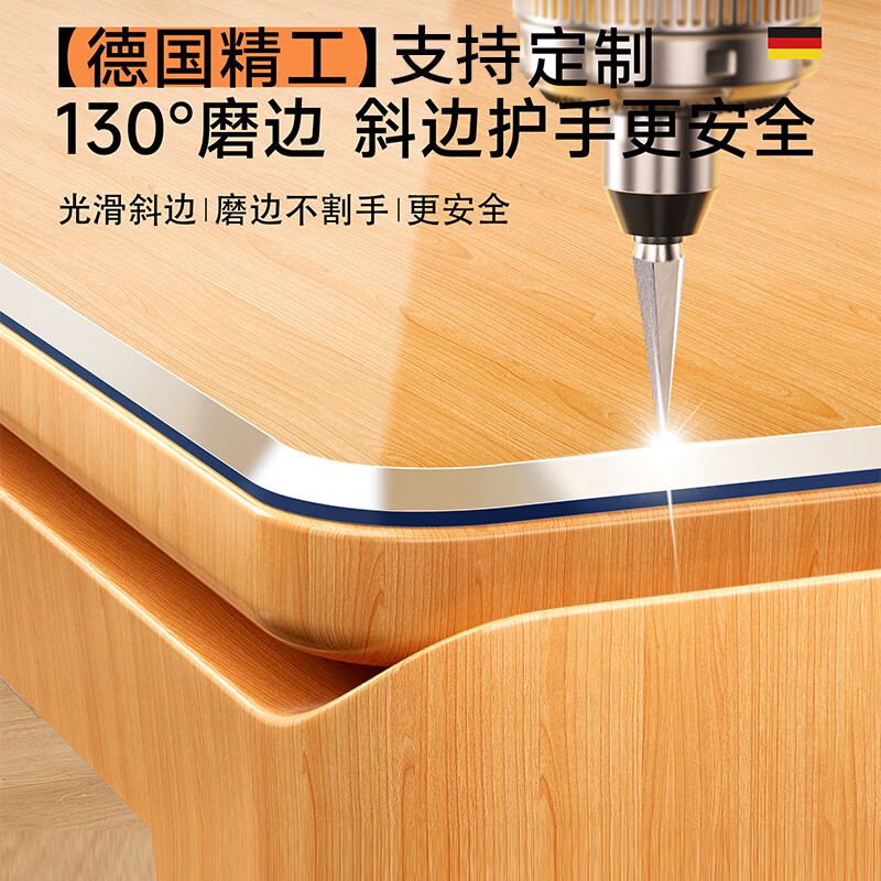 Zichen soft glass PVC transparent table mat tablecloth waterproof, oil-proof, anti-scalding, no-wash plastic coffee table crystal plate table mat