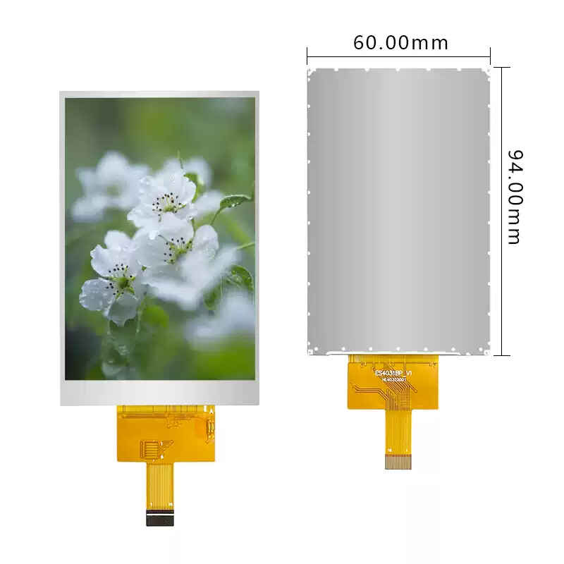 Weiyiyou 4-inch TFT LCD display IPS full viewing angle 4-line SPI serial LCD color screen capacitive touch GT911 highlight without touch