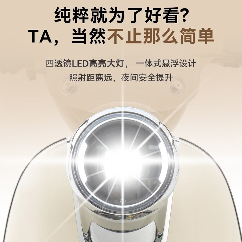 Racing pigeon electric light motorcycle Ruili 115KM long-range 72V32Ah lead-acid battery high-power high-end battery car for women high-looking commuter electric car sweet tea white