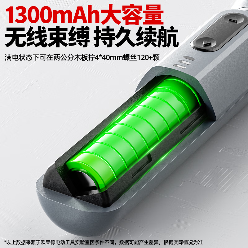 OLED electric screwdriver rechargeable household mini electric screwdriver small set multi-functional screwdriver electric screwdriver