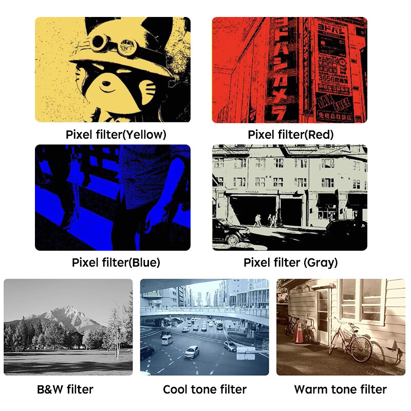 KODAK Charmera retro CCD camera style key chain mini digital camera style key chain blind box creative pendant portable decoration gift recommendation