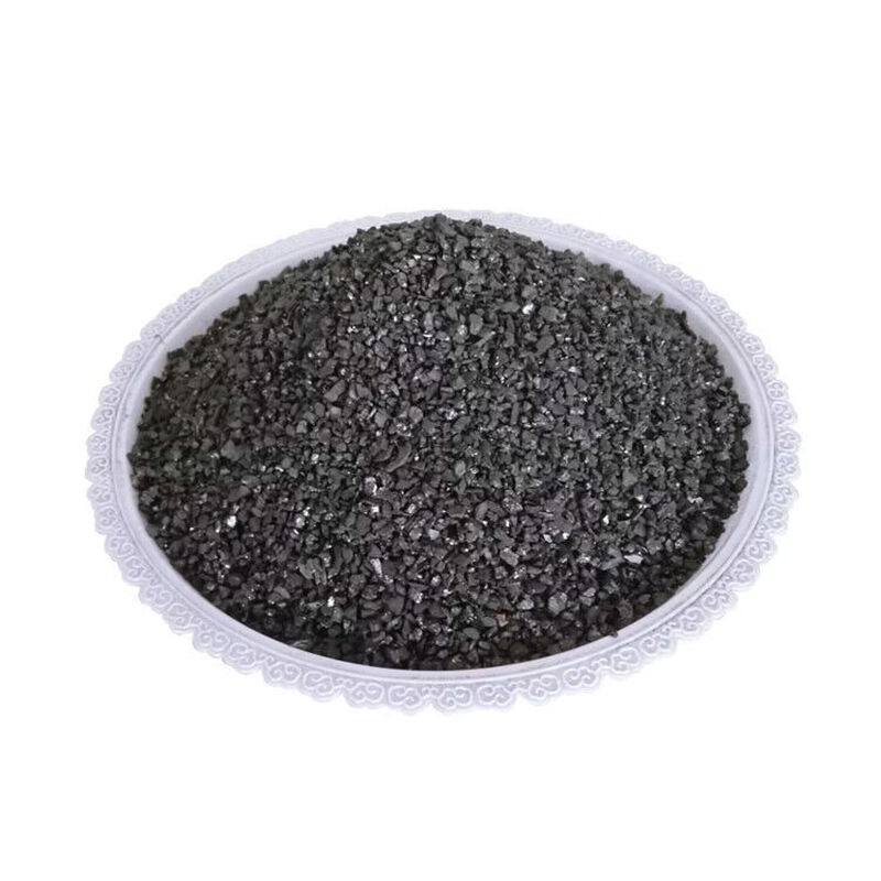 Shantou Lincun air purification formaldehyde removal coconut shell activated carbon black granules bagged for industrial use -8