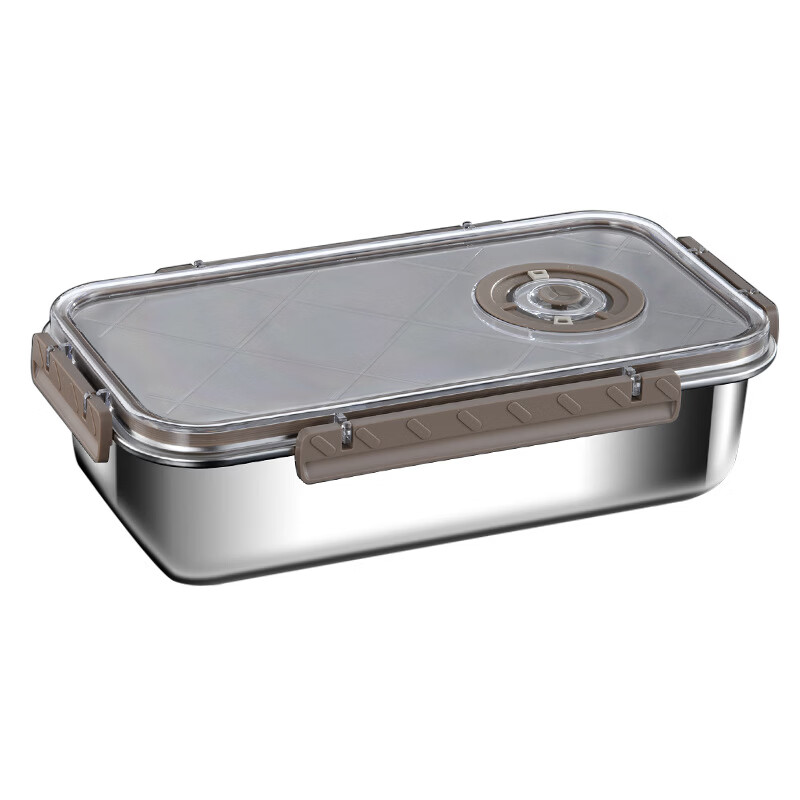 OEMG German 316 stainless steel dumpling box freezing special tray crisper food grade dumpling wonton refrigerator collection small size