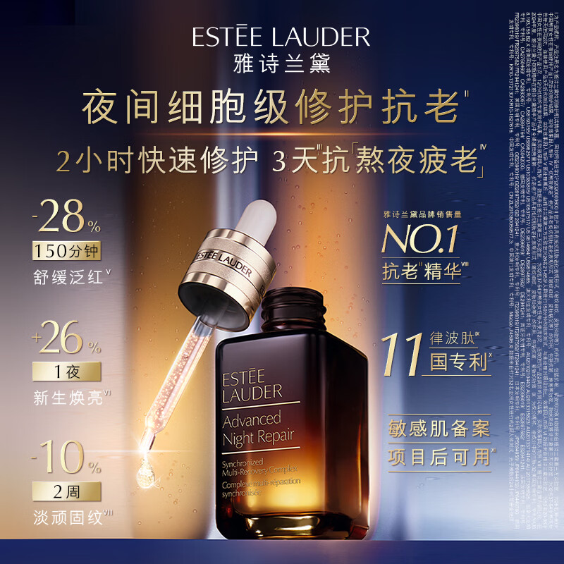 Estee Lauder Year of the Horse Limited Skin Care Set (Essence 50ml + Eye Cream 15ml) Cosmetics Birthday New Year Gift