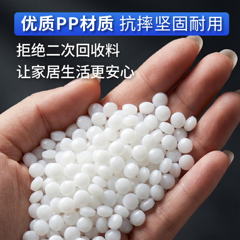 Pimu plastic red small bucket with handle, portable household cleaning large-capacity water storage bucket, large thickened and wear-resistant 19L red paint round bucket 5 pieces/piece