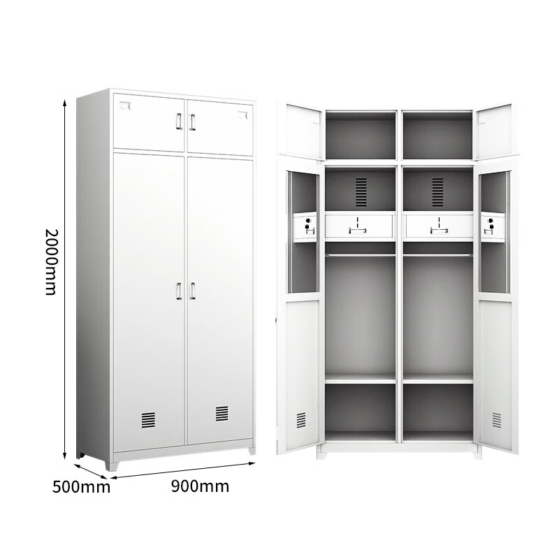 Huayutiandi steel camp equipment soldier cabinet iron locker storage coat cabinet shift housekeeping cabinet standard model
