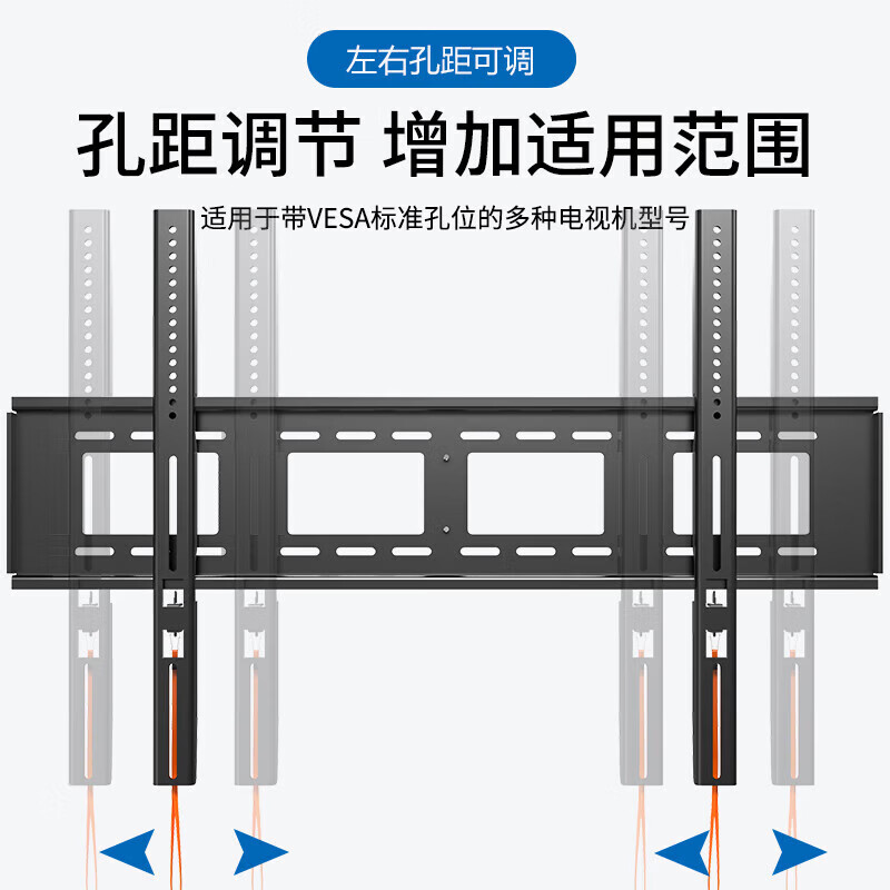 Beishi TV Stand Monitor Stand TV Mount TV Mount Suitable for Xiaomi TV Mount 40 50 55 65 70 75 100 inches Suitable for Xiaomi TV 55-75 inches/angle adjustable