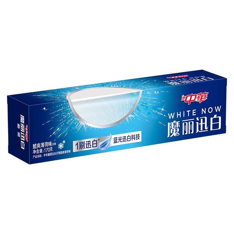 China Magic White Toothpaste Color Repair Whitening Family Pack 580g (170gx2+100gx2+20gx2)