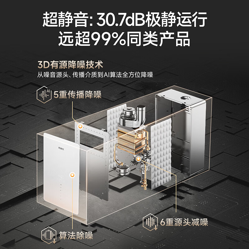 Macro Ultra Clean Super Sleep S9A Zero Cold Water Model Quanhongchan recommends 16 liters of natural gas constant temperature first level silent zero cold feeling antifreeze S9A ULTRA gas water heater