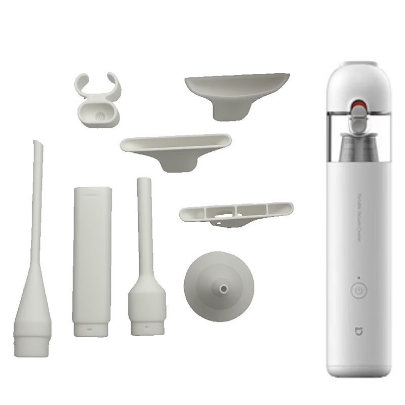 Suitable for Xiaomi Mijia handy vacuum cleaner, gap reduction hole, extended flat nozzle suction head, rear air blower original accessories, brush holder