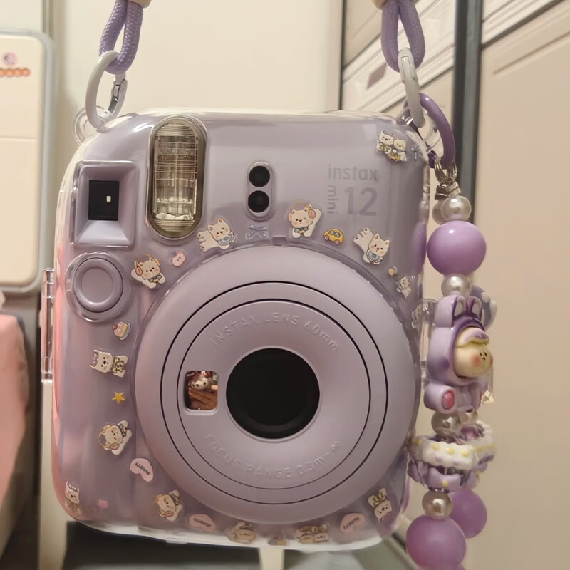 Fujifilm (FUJIFILM) instax instant mini12 instant imaging camera mini11 upgraded version minise/41 three-inch photo paper New Year's gift Annual meeting prize Valentine's Day gift box Mini12 Iris Purple New Year's special official standard package does not include photo paper
