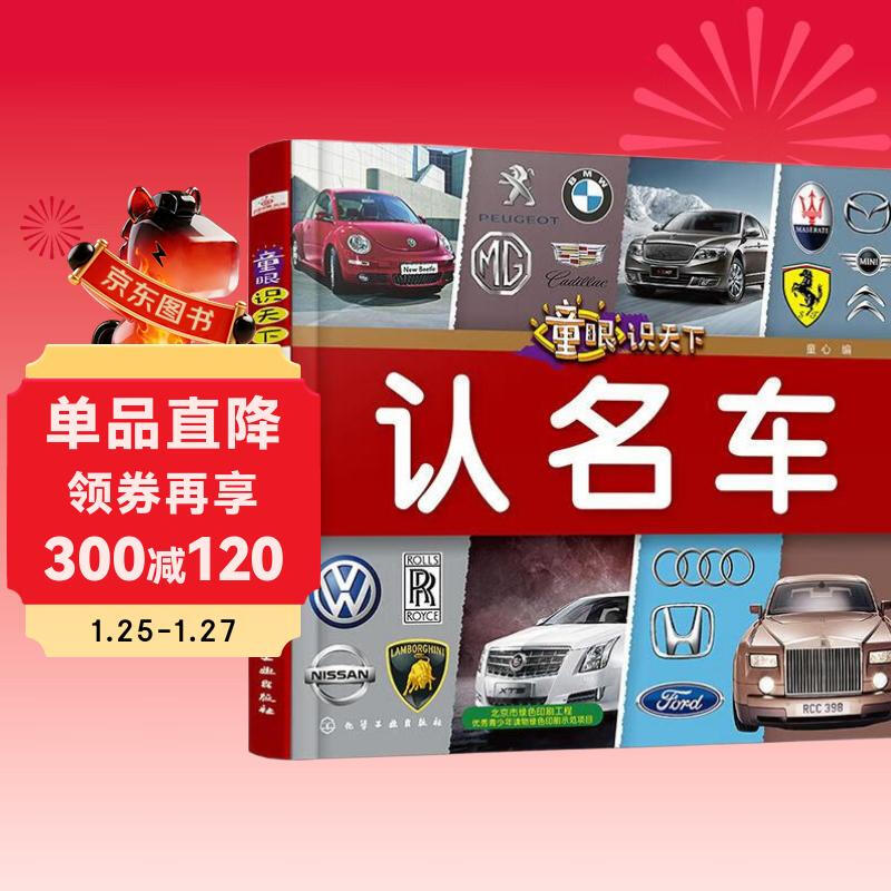 A child knows the world and recognizes famous cars