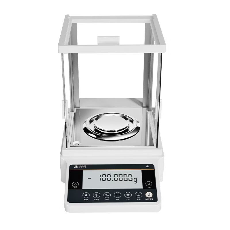 Xiniu Technology Analytical Balance 0.0001g Electronic Scale High-precision Laboratory 0.1mg Precision Balance Scale JA1003 (100g/0.001g) Free Thermos Cup Free Invoicing