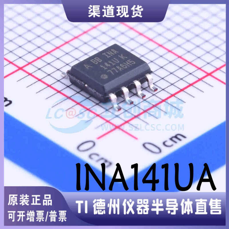 INA141UA /2K5 package SOIC-8 instrumentation amplifier can be shot directly