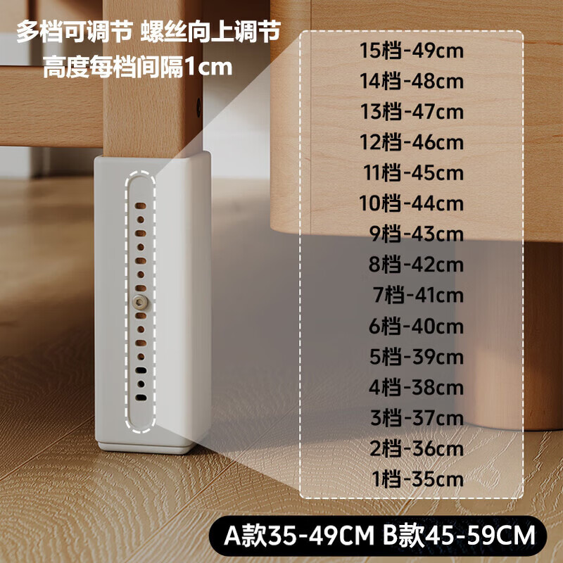 Beech wood spliced bed crib solid wood children's bed widened children's bedside bed with raised guardrails single bed (three side guardrails) 150*60CM side lift all beech