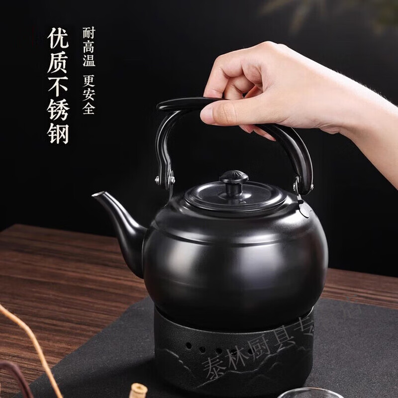 Tuojin German quality wine warmer yellow wine household old-fashioned wine warmer hot wine pot hot wine pot stainless steel wine boiler warm wine wine warmer clear light mirror-1.2L