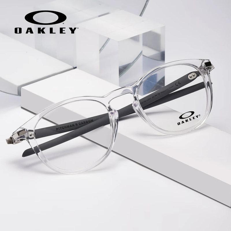 OAKLEY Oakley glasses sports frames for cycling and running men and women optical frames can be equipped with prescription lenses 8149F-01 black frame (Asian version) single frame only