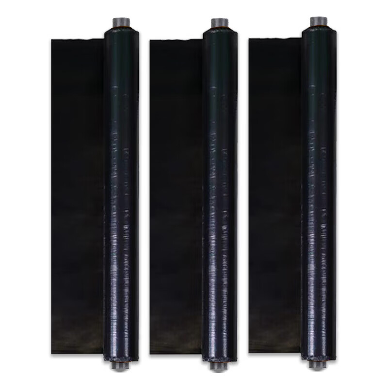 Agricultural planting thickened anti-aging black mulch plastic film weeding insulation moisturizing greenhouse fruit tree planting 5 pounds black 1 meter wide 240 meters long