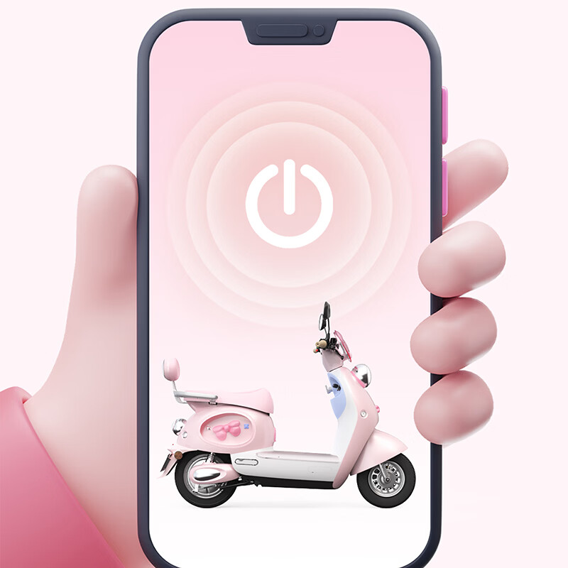 AIMA (AIMA) store pick-up M Dou's new smart high-speed fashionable take-out electric motorcycle for men and women high-power long-range electric motorcycle. Choose the color in the store and pick up the car.