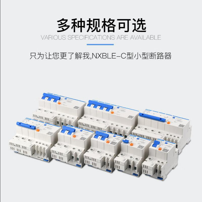 NXBLE-32/63 1p2p3p4P leakage circuit breaker protector DZ47LE leakage protection upgrade 6A 1P+N