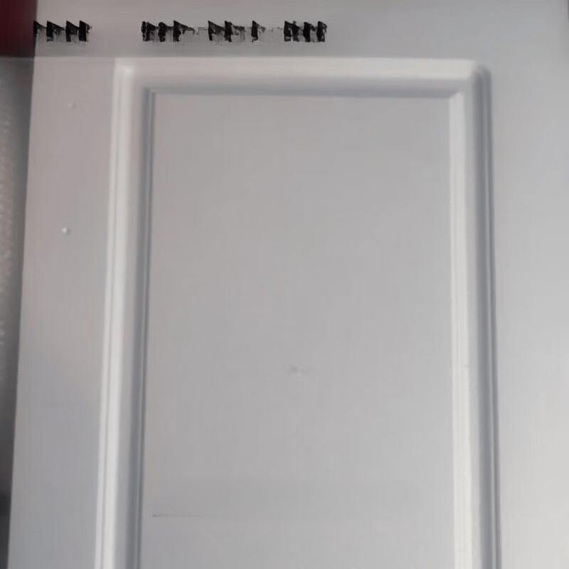 Qiaobolai cabinet door custom-made tempered glass crystal steel door panel custom-made integrated kitchen diamond door customization needs to contact customer blue
