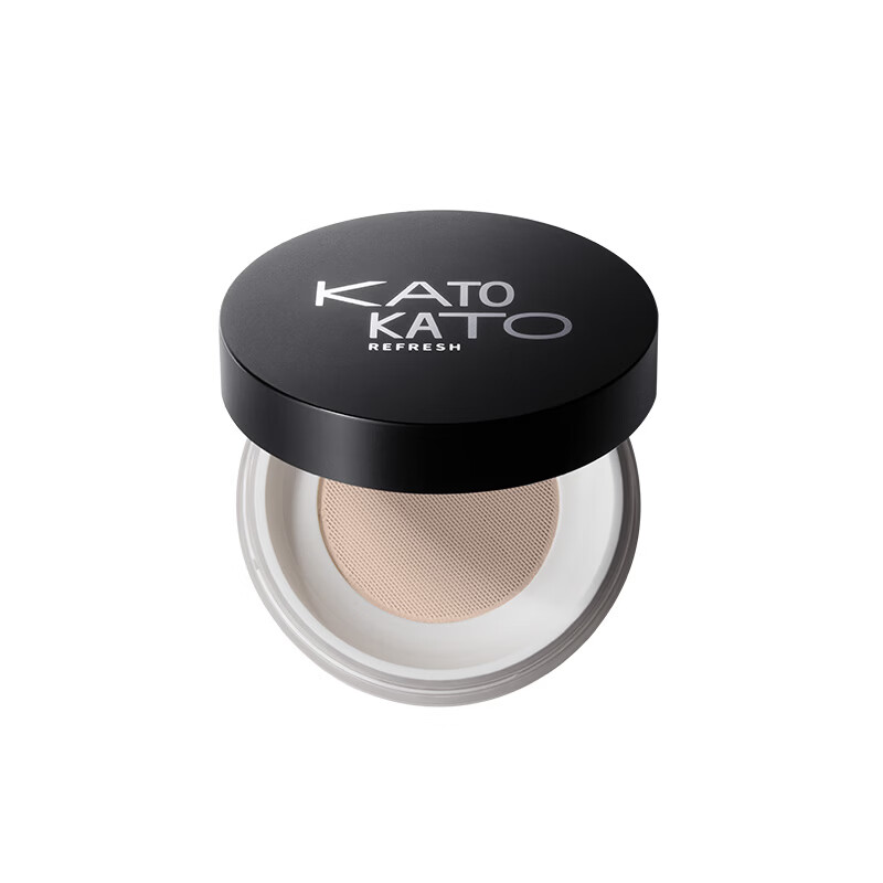KATO-KATO large-capacity loose powder for oil control and makeup setting, long-lasting makeup powder cake for touch-up 20g, birthday gift for girlfriend