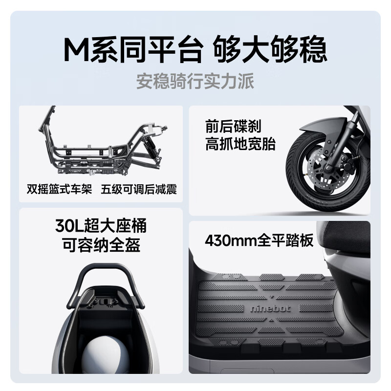 Ninebot Ninebot Electric N3 70 2026 Smart Electric Moped Long Range Electric Motorcycle Pick Up in Store Pick Color at the Store
