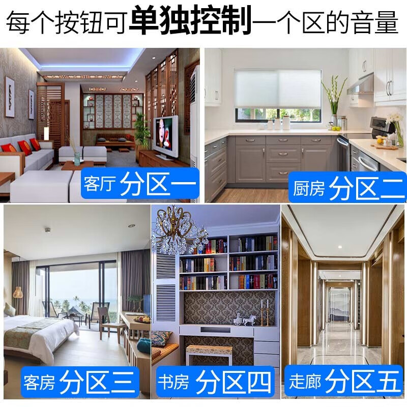 Westin 180 power amplifier/150W Bluetooth power amplifier public broadcast ceiling speaker home theater background music set home conference room engineering broadcast speaker audio constant pressure