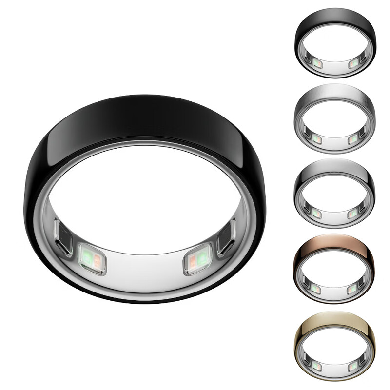 OURARing 5 smart ring, the same style as Wang Hong, smart wearable black technology, sleep and health birthday gift, bright silver 11 parts in stock, please contact customer service before placing an order