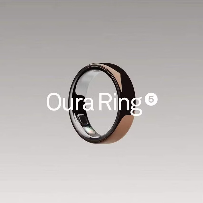 OURARing 5 smart ring, the same style as Wang Hong, smart wearable black technology, sleep and health birthday gift, bright silver 11 parts in stock, please contact customer service before placing an order