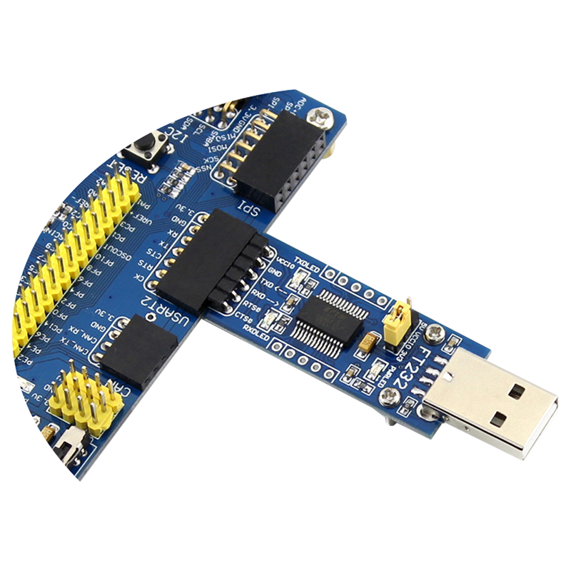 Throwing stones FT232 module USB to serial port USB to TTL usb to uart serial communication flash module basic version Type A interface 10 boxes