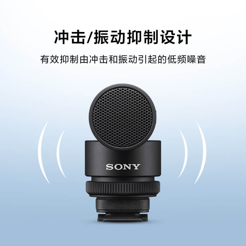 Sony (SONY) ECM-G1 Compact and Small Shotgun Microphone Suitable for Indoor Radio and Live Vlog