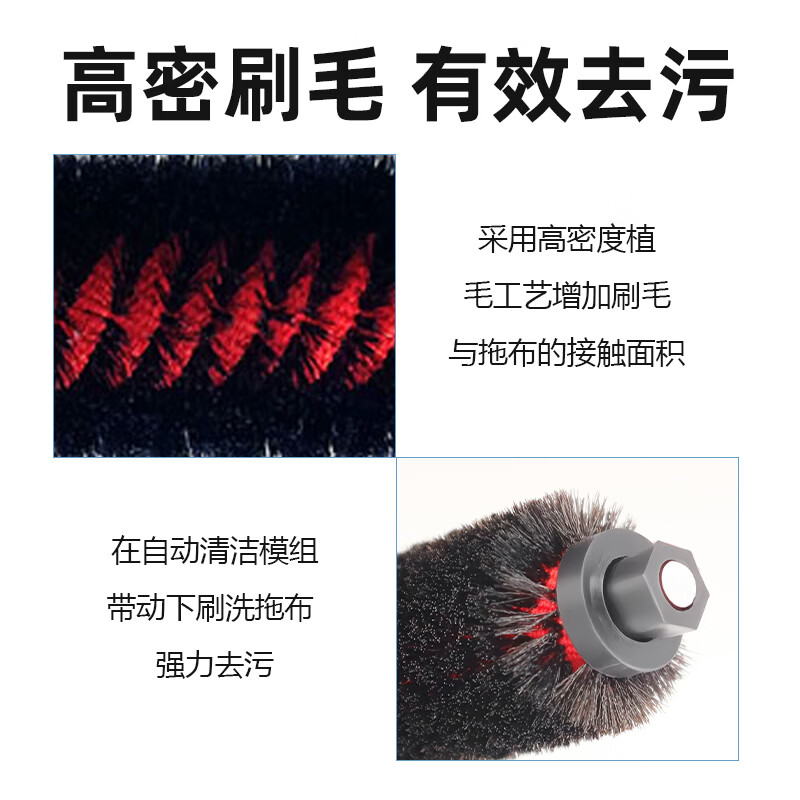 UCLEARVAM is suitable for Roborock sweeping robot G10/G10SPro/Pure accessories, consumables, dust collection bag, mop, roller brush cover, side brush, sink filter, floor cleaning liquid, dust box, G10S series special set (30 pieces)