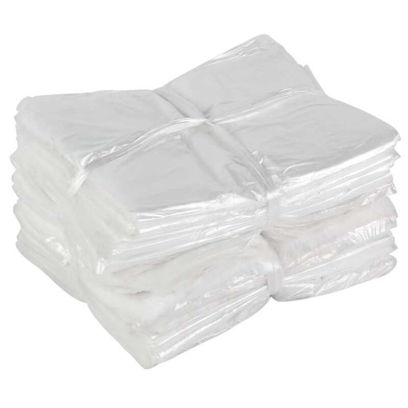 Hotel room supplies white small garbage bag small transparent thickened disposable black 45*50 wholesale white 41x41=14kg/10,000 pieces