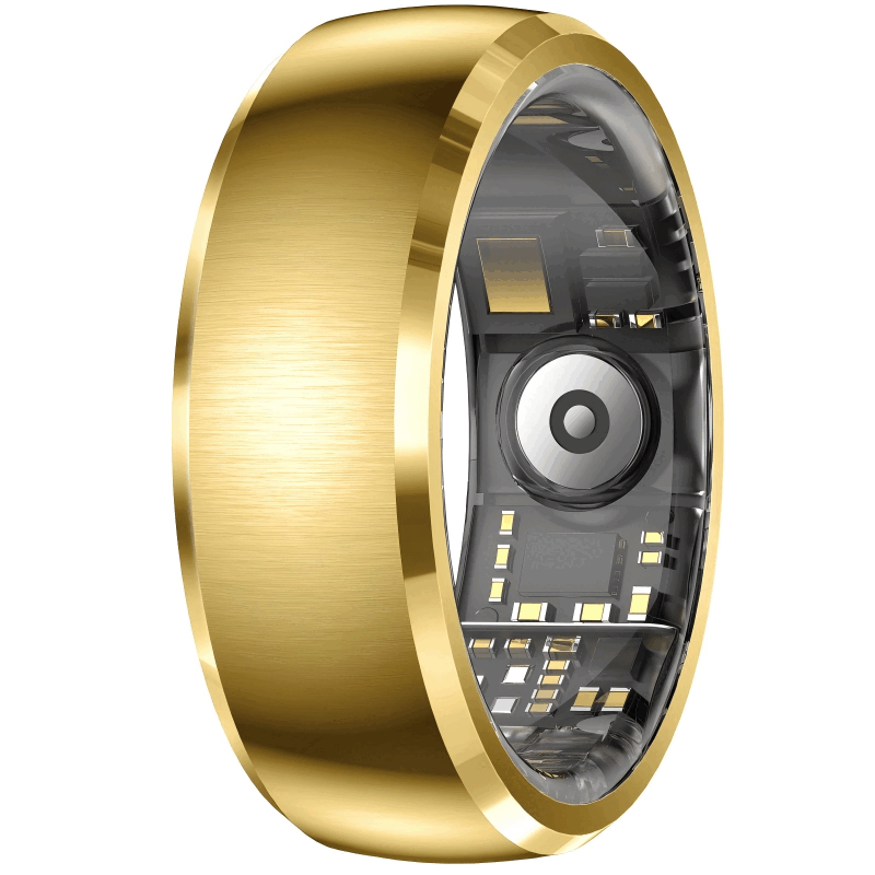UDDSY15 (RWFIT) multi-sport mode sleep blood oxygen heart rate sports photo information reminder Ai smart ring SY15 cat eye gold No. 9 with warehouse no specifications