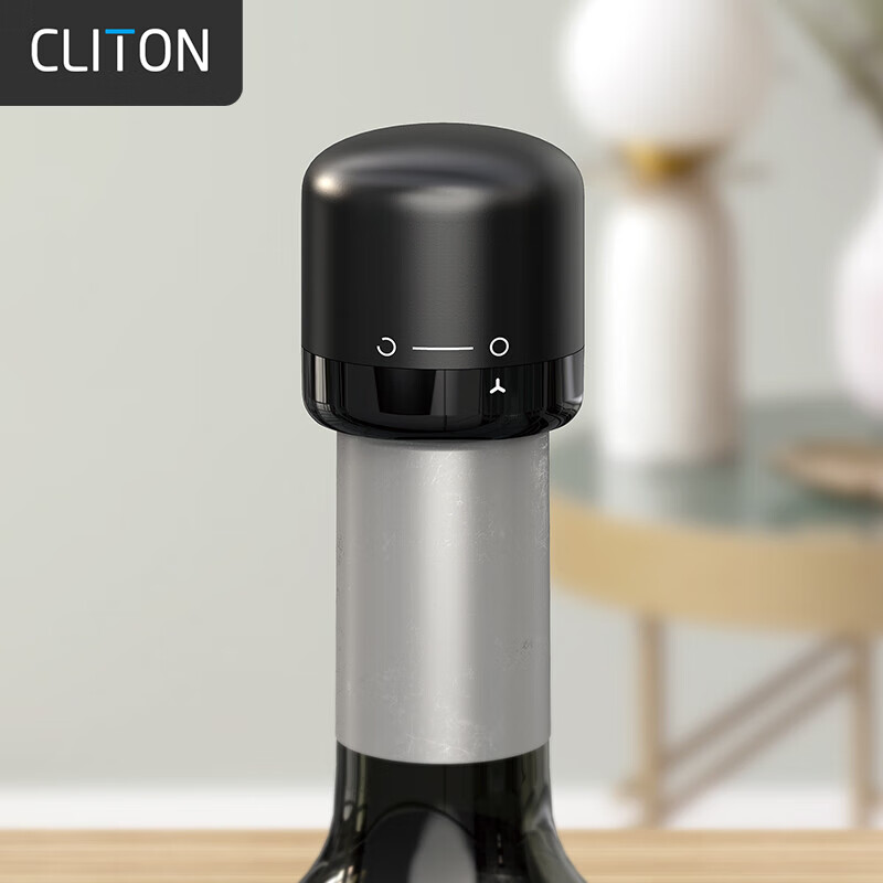 CLITON red wine stopper, red wine bottle stopper, wine stopper, vacuum stopper, fresh-keeping sealing stopper, mini red wine bottle stopper