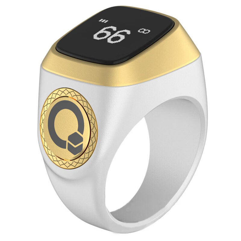 Junwei cross-border smart APP counting finger counter smart ring bluetooth electronic counter manufacturer 20MM white standard