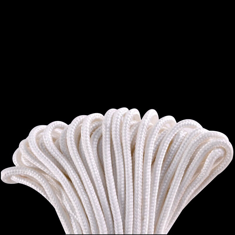 Hasdick Beijing warehouse delivery nylon rope safety rope white braided rope truck binding rope salvage rope core-spun rope 2mm 100 meters/bundle HKL-500